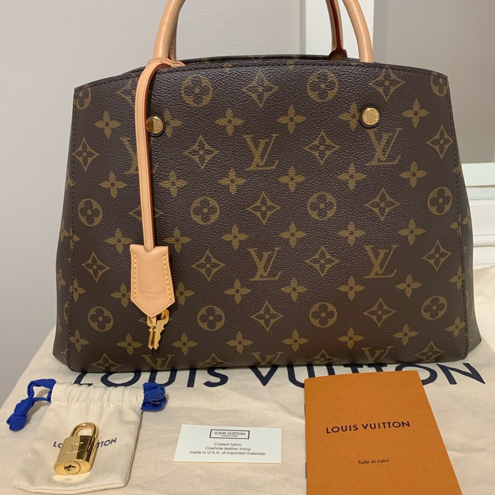 Authentic Louis Vuitton Montaigne mm